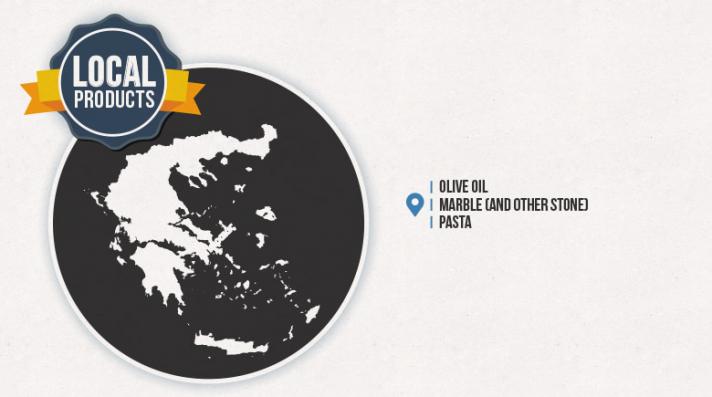A map of Greece